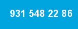 931 548 22 86